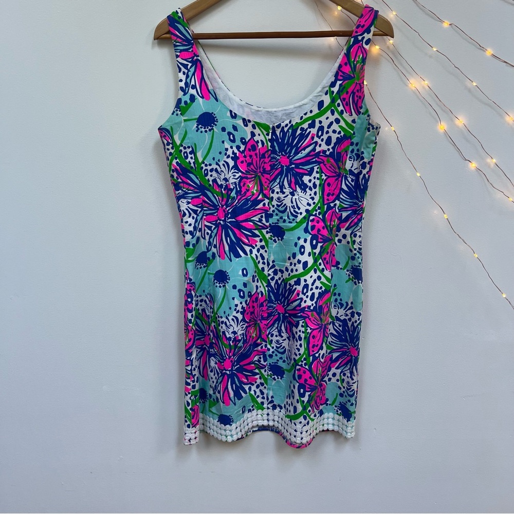 Lilly Pulitzer in the garden Eaton shift dress 6 - Picture 6 of 9